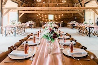 summer brunch table centrepiece